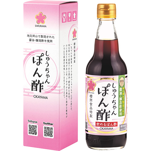 しゅうちゃんぽん酢（瓶・箱入）　360ml